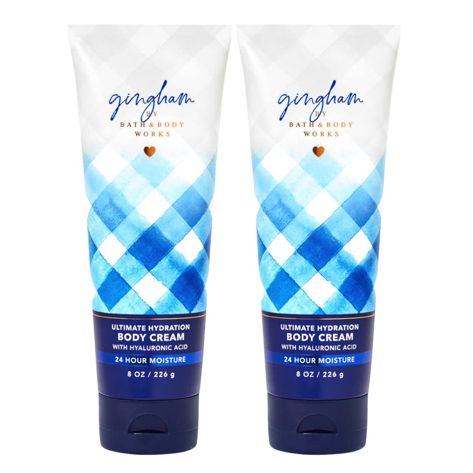 Bath & Body Works Gingham 2-pack packaging shown, ideal for gifting