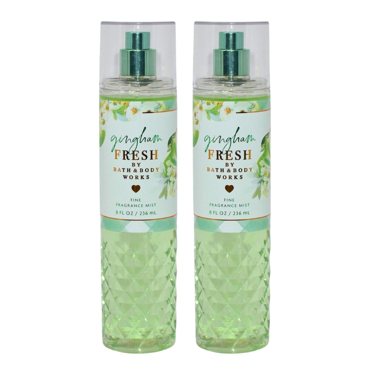 Bath and Body Works Gingham Fresh fragrance mist bottle for daily freshness.