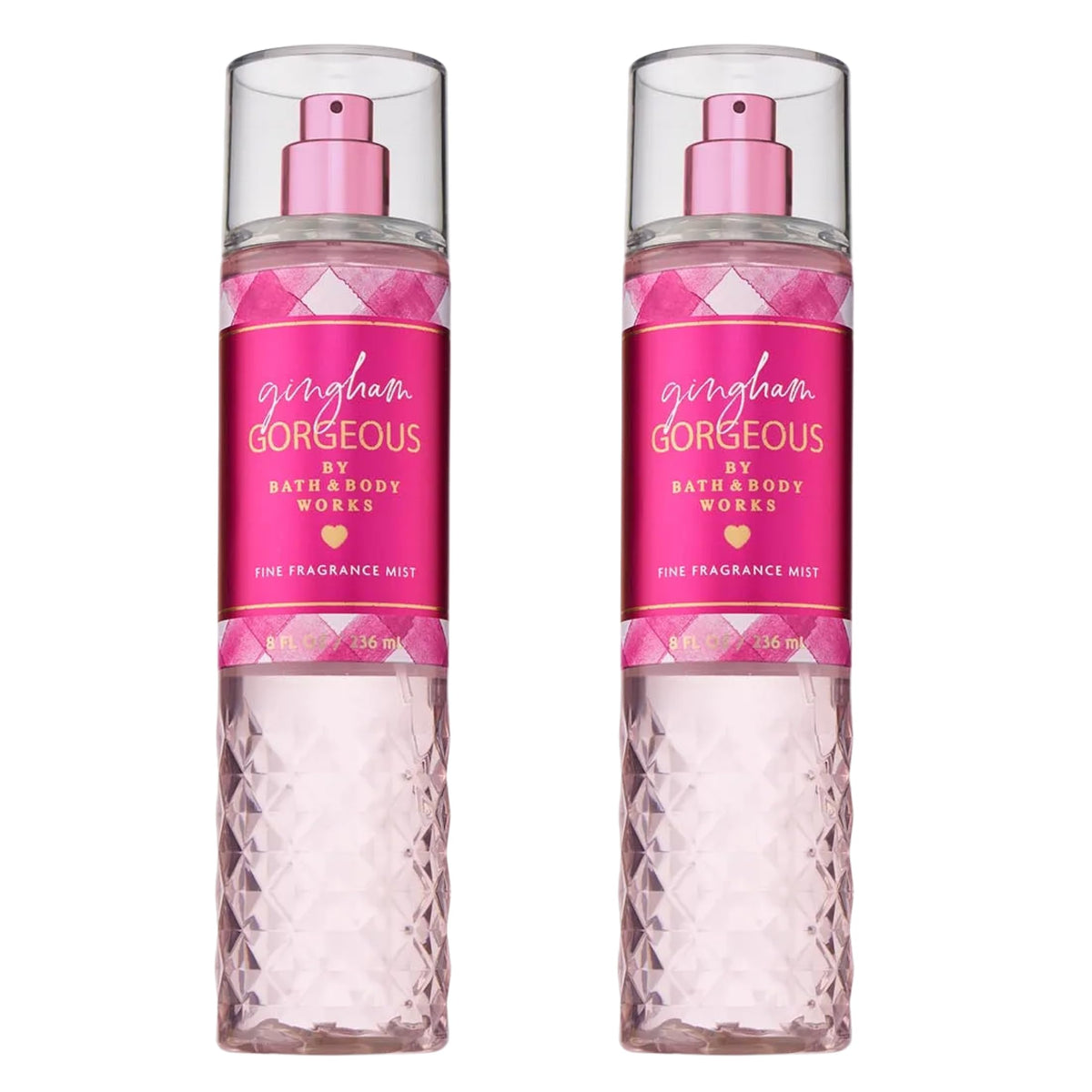 Bath & Body Works Gingham Gorgeous Mist bottle shown for daily wear and fresh scent.