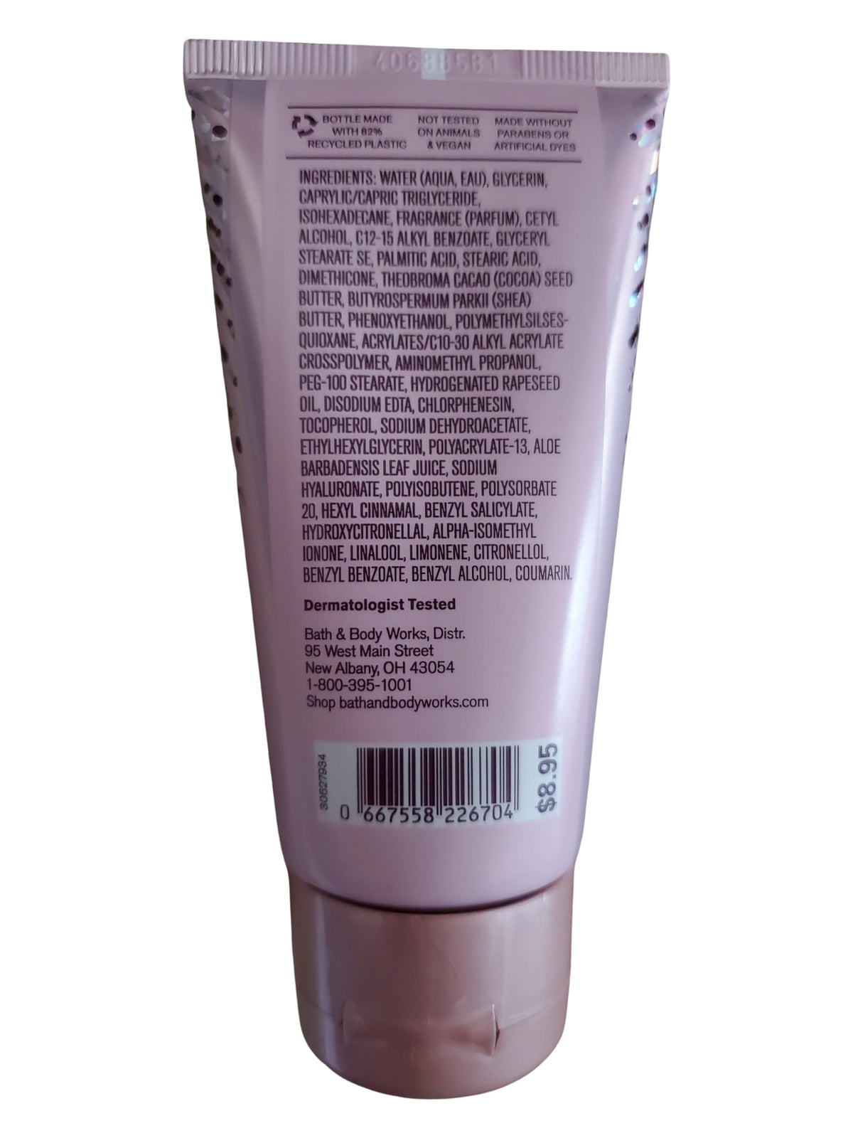 Bath & Body Works hyaluronic-acid enriched cream provides long-lasting moisture and softness