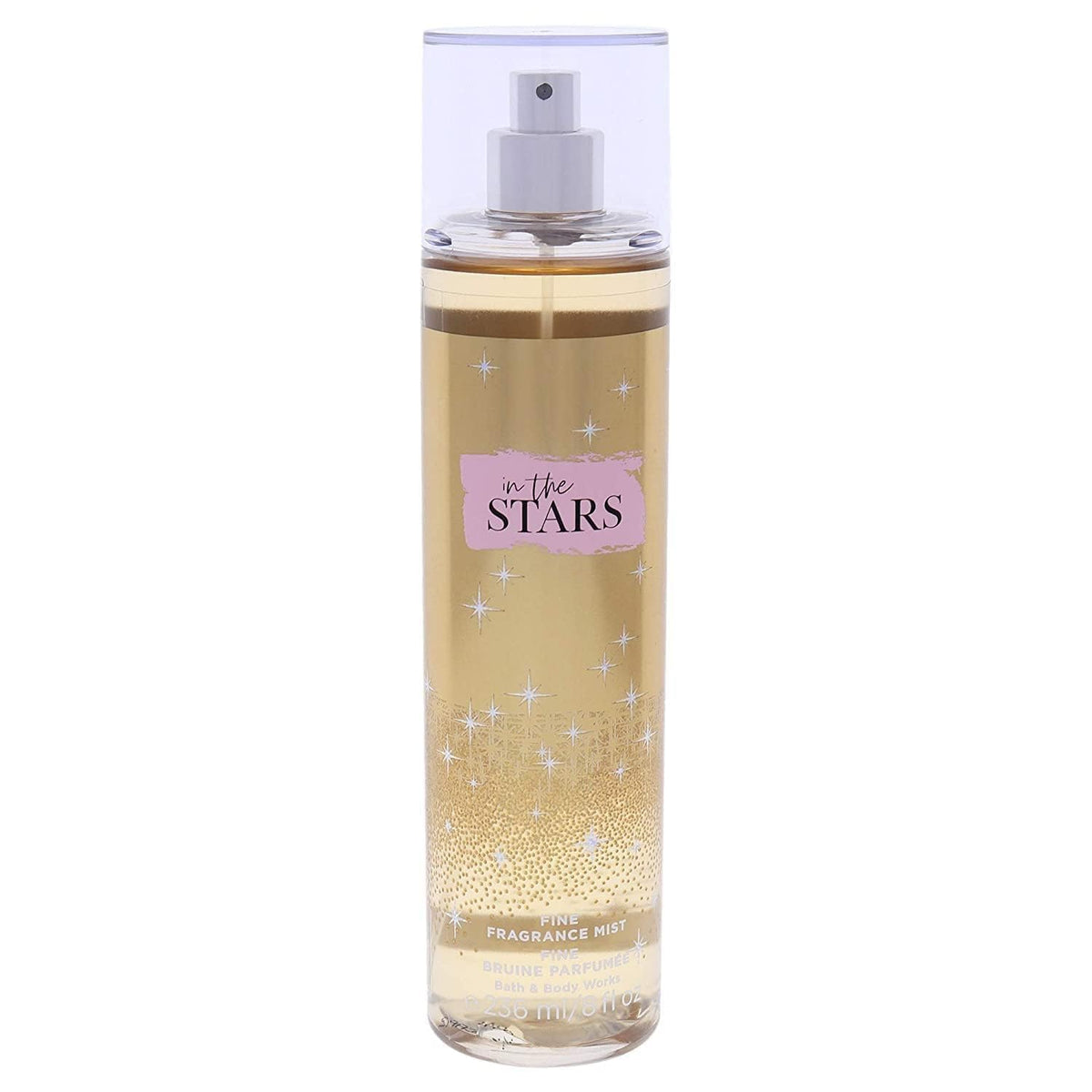 Bath & Body Works In The Stars Fragrance Mist bottle shows a radiant, everyday glow