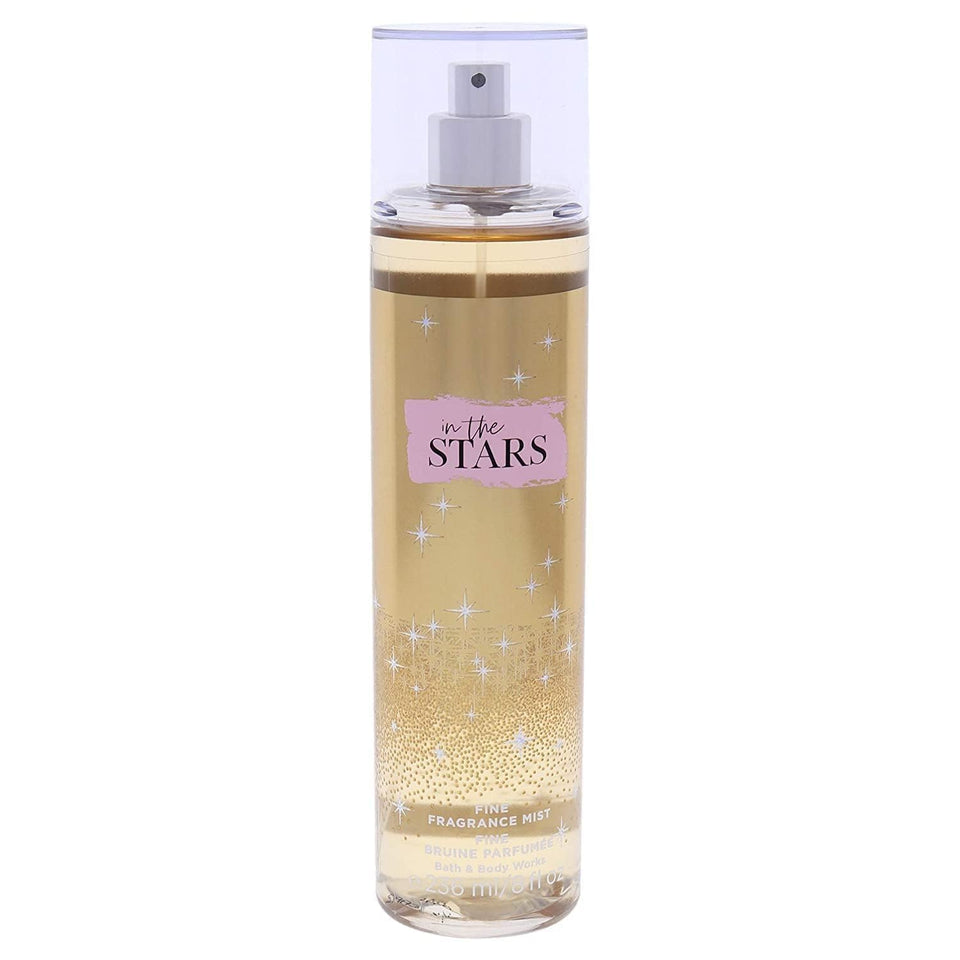 Bath & Body Works In The Stars Fragrance Mist bottle shows a radiant, everyday glow
