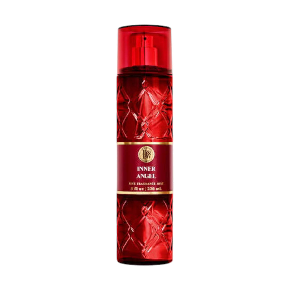 Bath & Body Works Inner Angel fragrance mist bottle with pump for easy, even application.