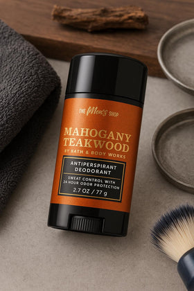 Bath and Body Works Mahogany Teakwood lavender hints yield balanced, crisp scent.