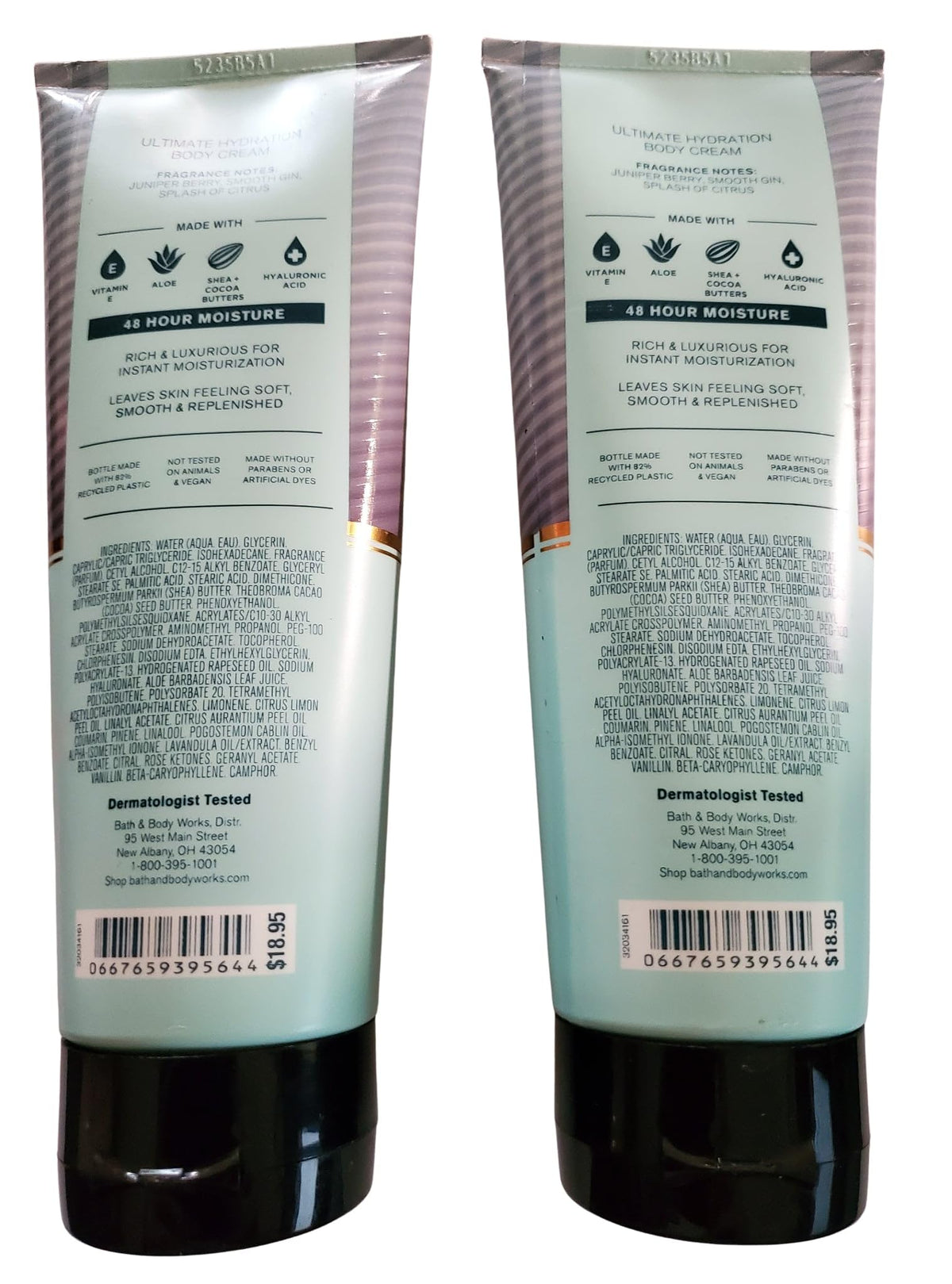 Close-up of Distiller's Gin Cream texture highlighting moisturizing formula.