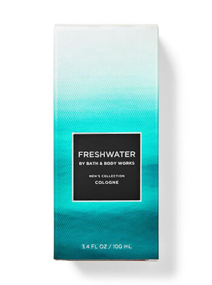 Bath & Body Works Freshwater men's fragrance spray delivers lasting scent for daily wear.