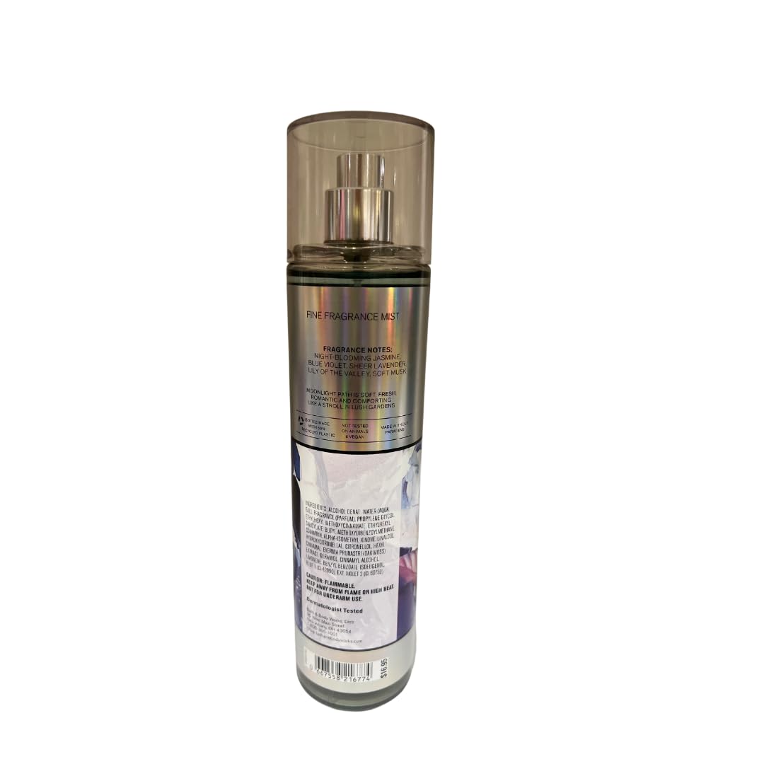 Garden mood with Moonlight Path for nighttime fragrance ambiance