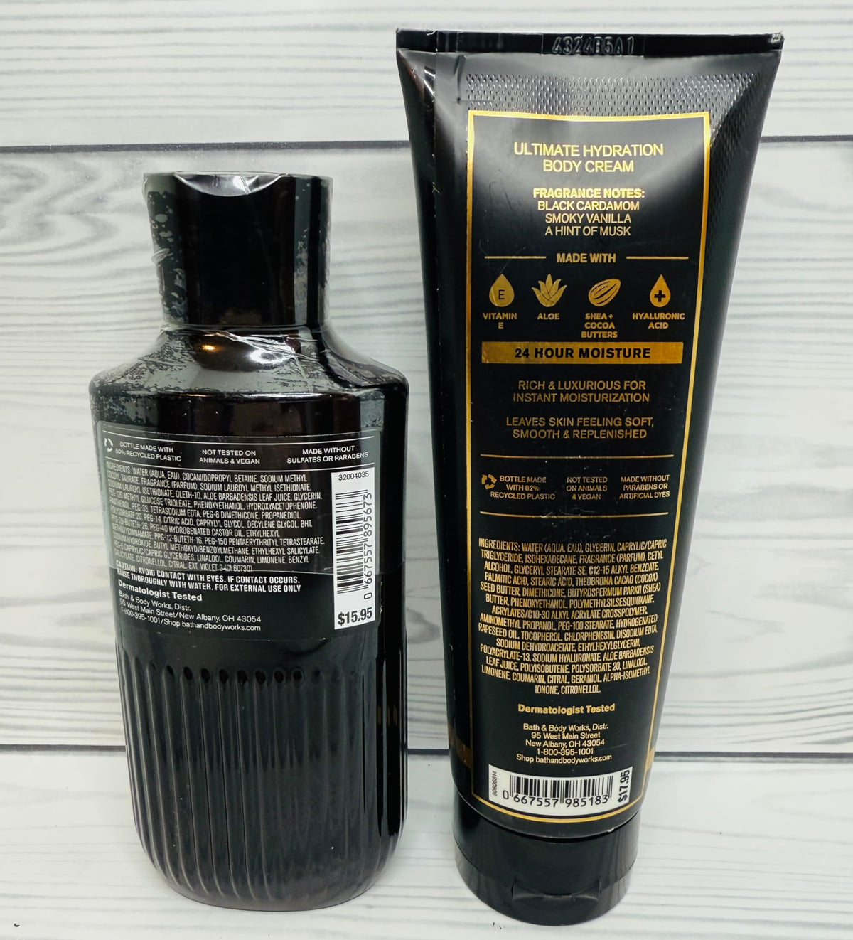 Noir bottle artwork variations, stylish packaging perfect for gifting or nightly routine.