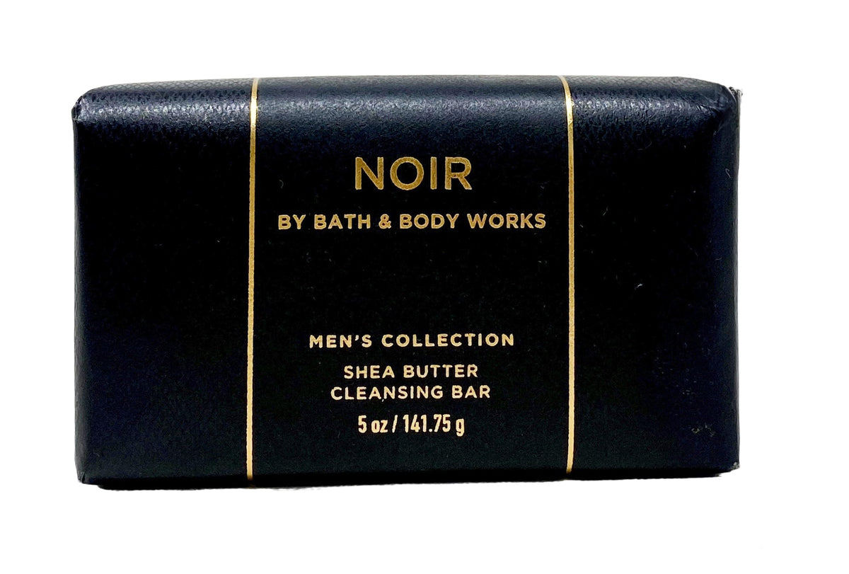 Bath & Body Works Noir cleansing bar set, close-up bars, long lasting lather for refreshed skin