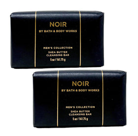 Bath & Body Works Noir cleansing bar pack, front view, ideal daily grooming cleanse