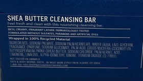 Bath & Body Works Ocean cleansing bar close-up showing creamy lather
