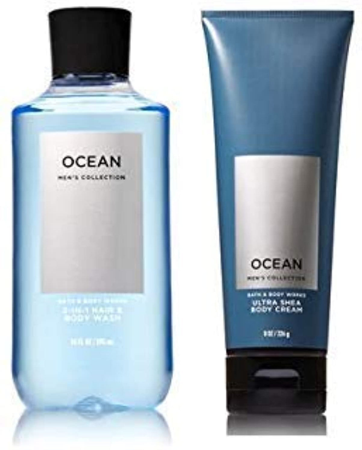 Bath & Body Works Ocean Ultra Shea Body Cream 8oz delivering deep hydration.