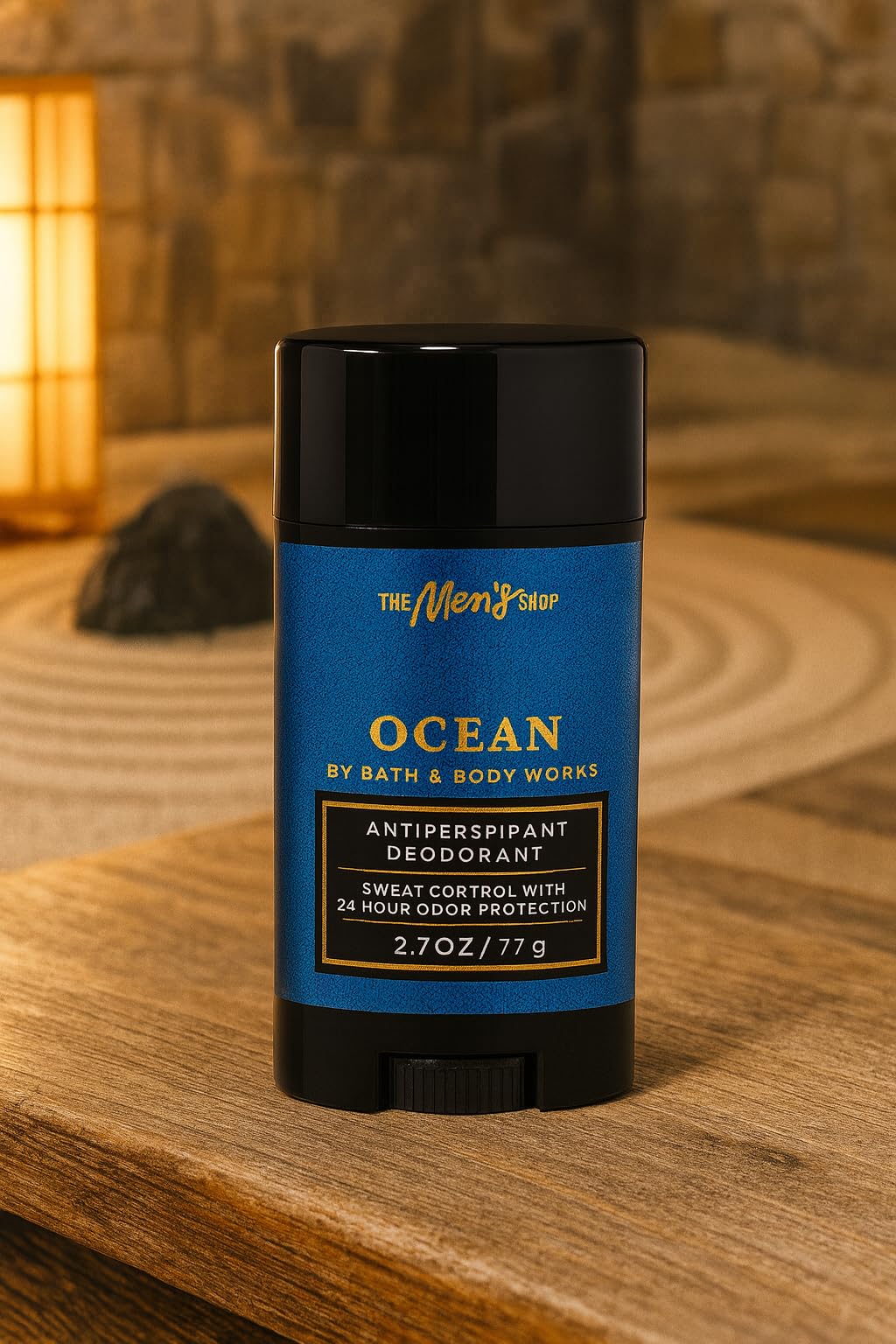 Bath and Body Works Ocean vetiver and coastal air — lasting masculine aroma.