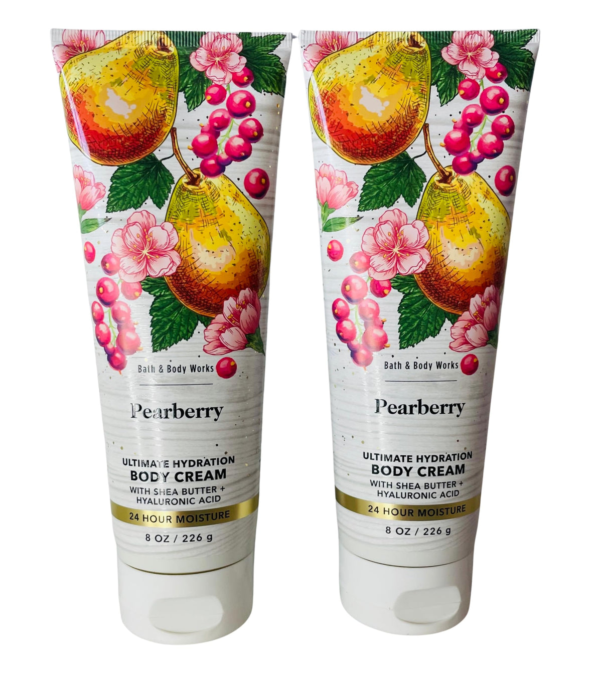 Bath & Body Works Pearberry body cream jar front for daily moisture