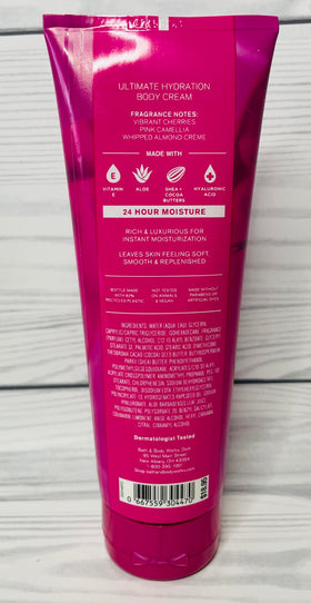 Bath & Body Works Perfect in Pink skin application demonstrates quick absorption and glow