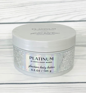 Close-up of the whipped cream texture from Bath & Body Works Platinum Whipped Body Butter.