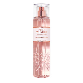 Bath & Body Works Pure Wonder dermatologist tested label.