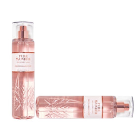 Bath & Body Works Pure Wonder notes iced rose, jasmine, and amber.