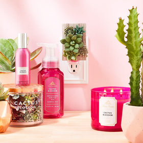 Rose Water and Ivy bottle on sink with a refreshing scent.
