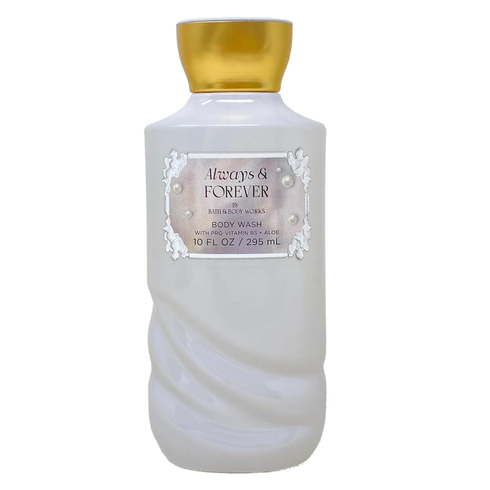 Bath and Body Works Signature Shower Gel Always Forever bottle for moisturized skin and refreshing showers.