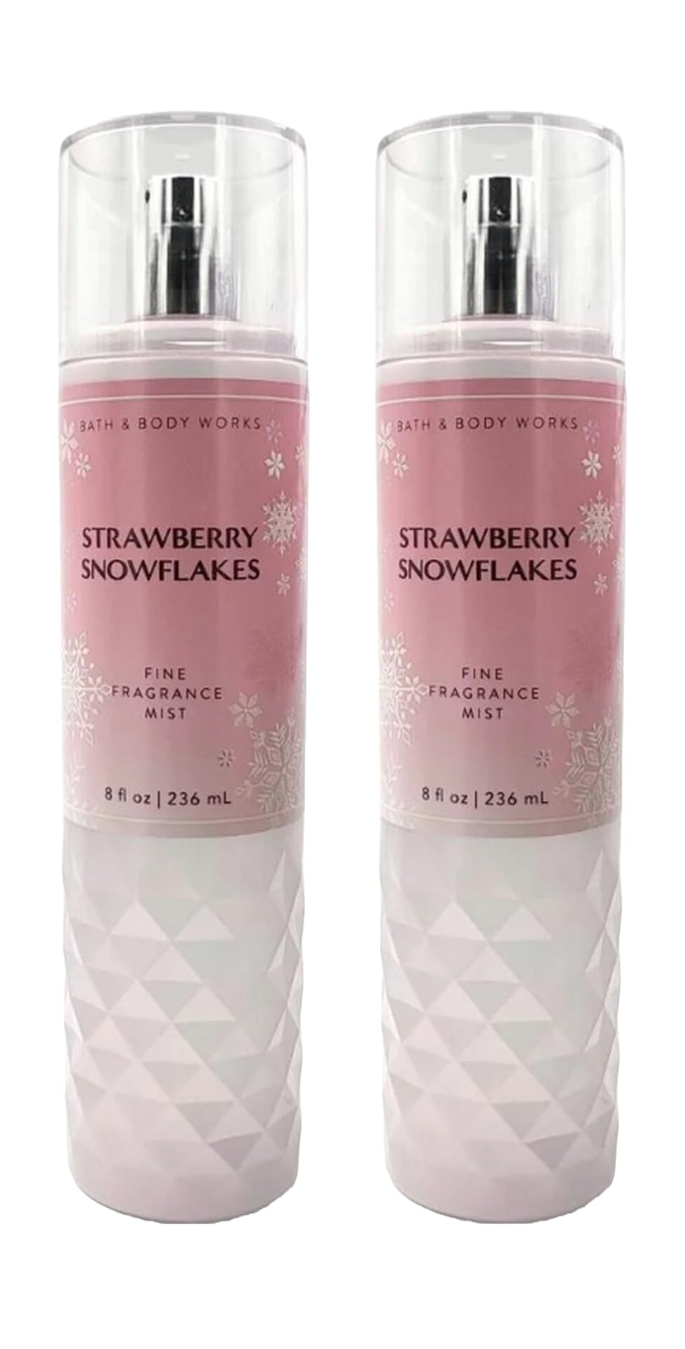 Bath & Body Works Strawberry Snowflakes 8 oz mist bottle for daily wear