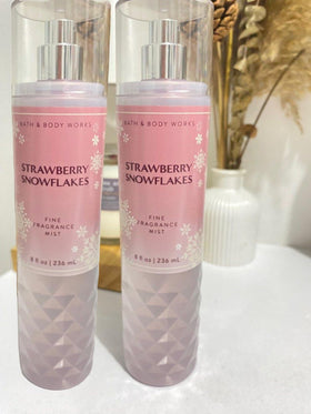 Strawberry Snowflakes gift set packaging ideal for gifting