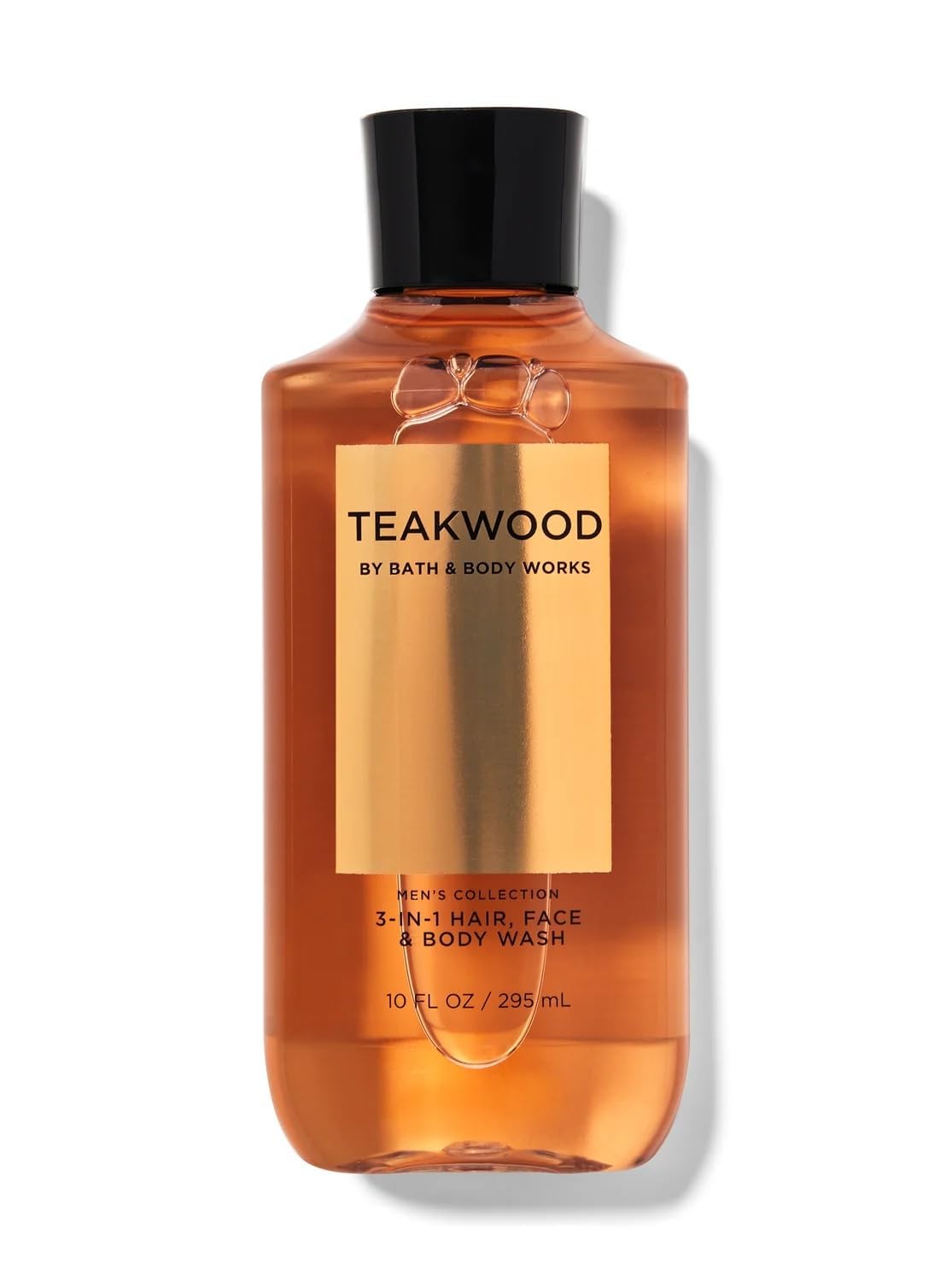 Bath & Body Works Teakwood 2-in-1 foam close-up showing rich, luxurious lather.