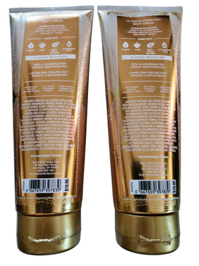 Bath & Body Works Touch of Gold cream tubes set for everyday moisture
