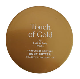 Bath and Body Works Touch of Gold packaging variation image indicates different packaging