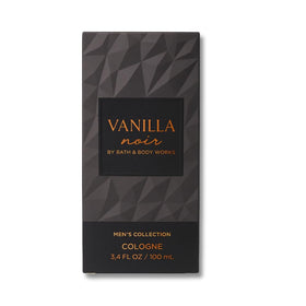 Bath & Body Works Vanilla Noir collection shot emphasizes sleek packaging and versatile day-to-night use.
