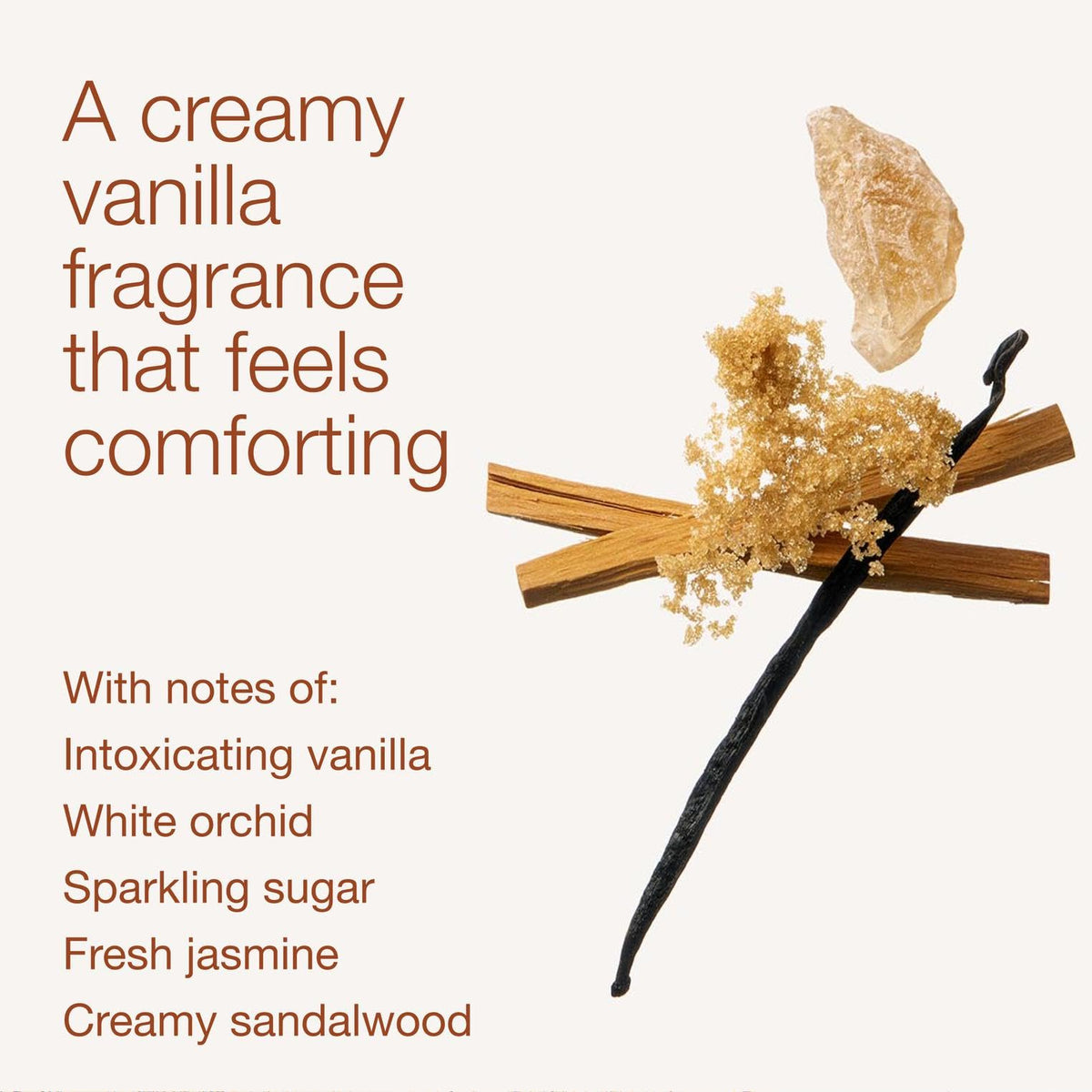 Bath & Body Works Warm Vanilla Sugar fragrance notes for a cozy shower