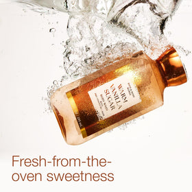 Close-up of rich lather from Warm Vanilla Sugar body wash