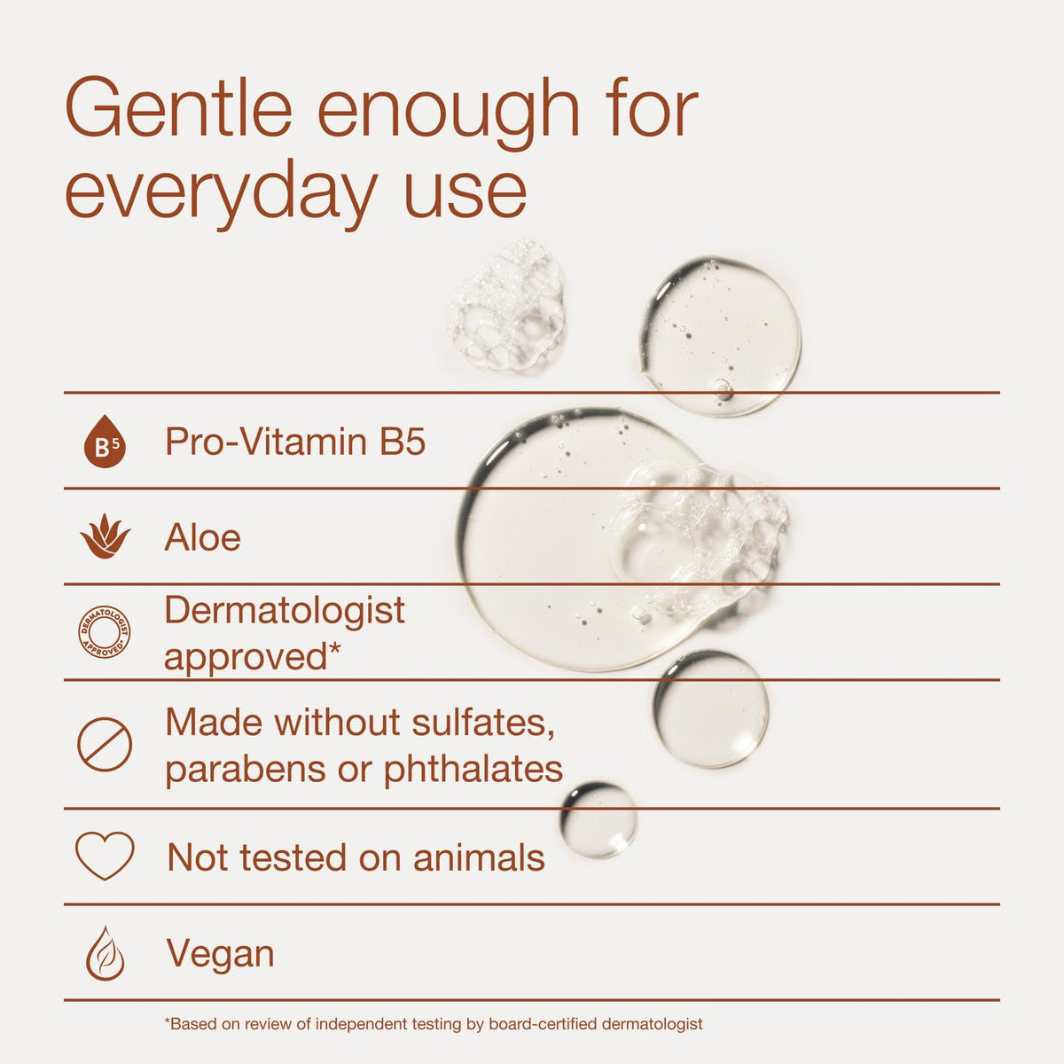Warm Vanilla Sugar with Pro-Vitamin B5 and Aloe for hydrated skin