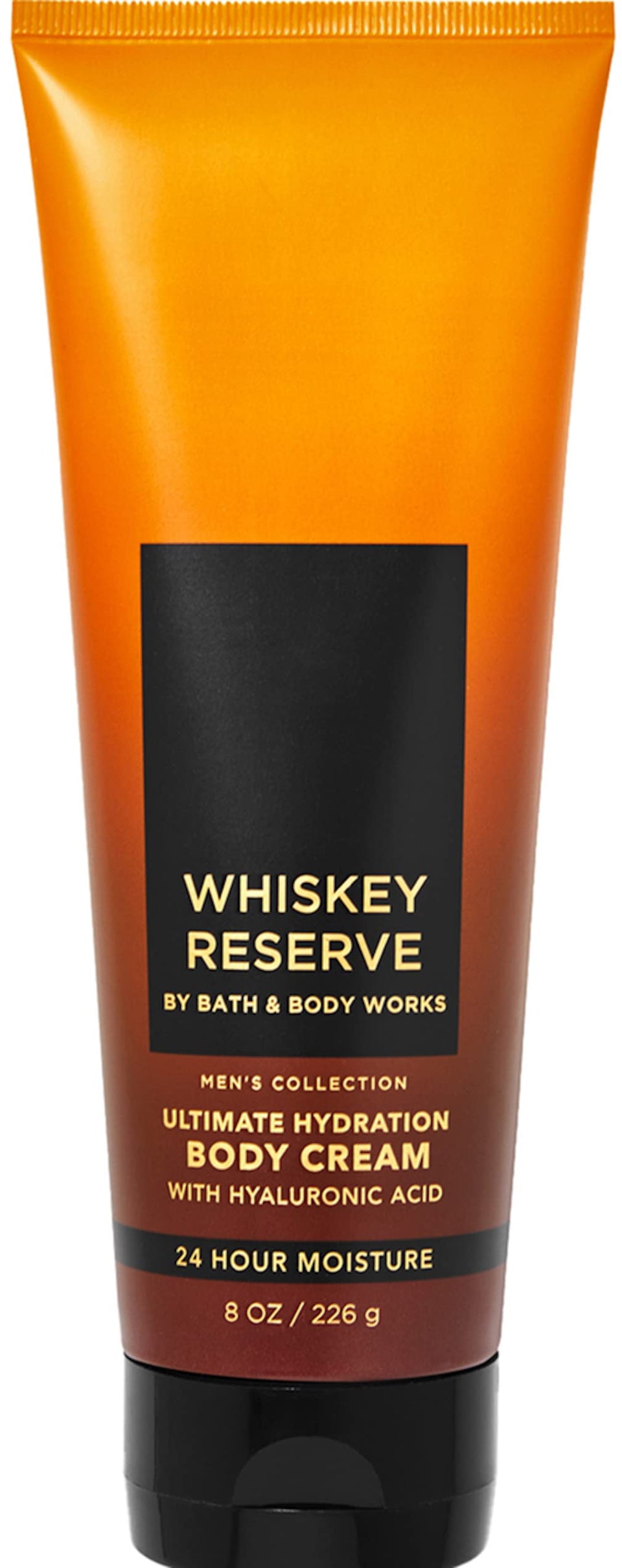 Bath & Body Works Whiskey Reserve body cream 8 oz nourishes skin with shea butter.