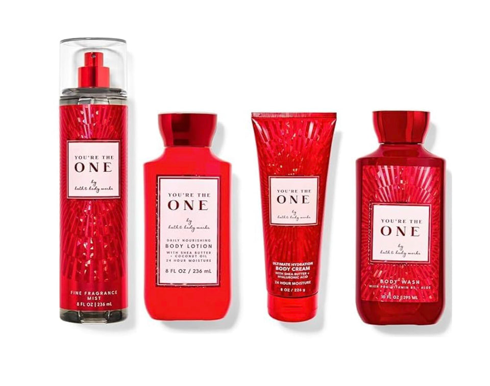 Bath & Body Works You're the One deluxe gift set packaging, ideal for gifting.