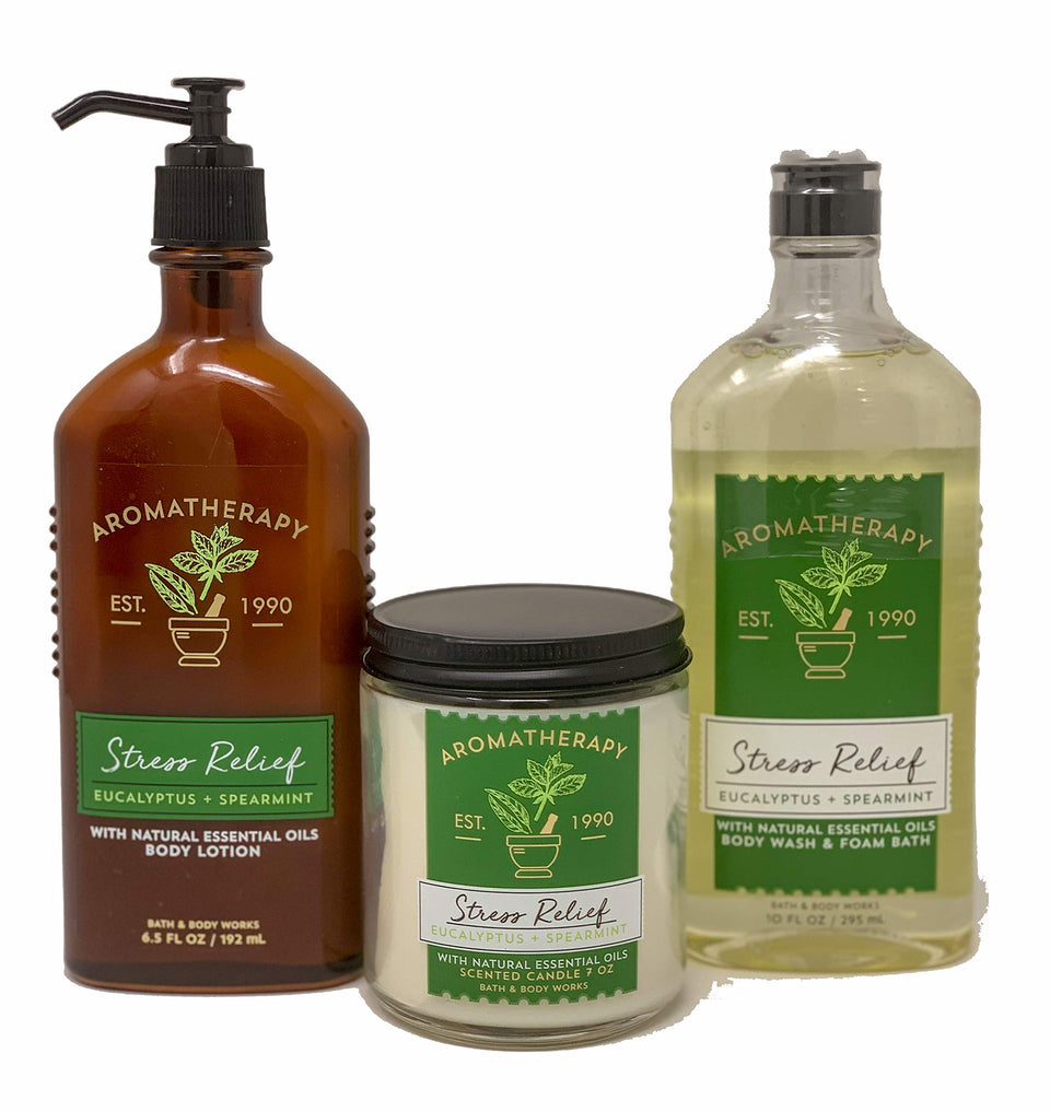 Bath & Body Works Aromatherapy Diffuser with eucalyptus spearmint for a calming home ambiance.
