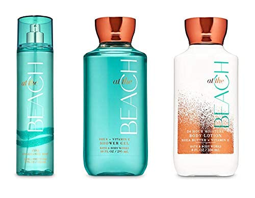 Bath & Body Works At The Beach body lotion bottle for hydrating, quick post-shower nourishment