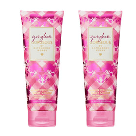 Bath & Body Works Gingham Gorgeous cream jar delivering rich hydration for dry skin.