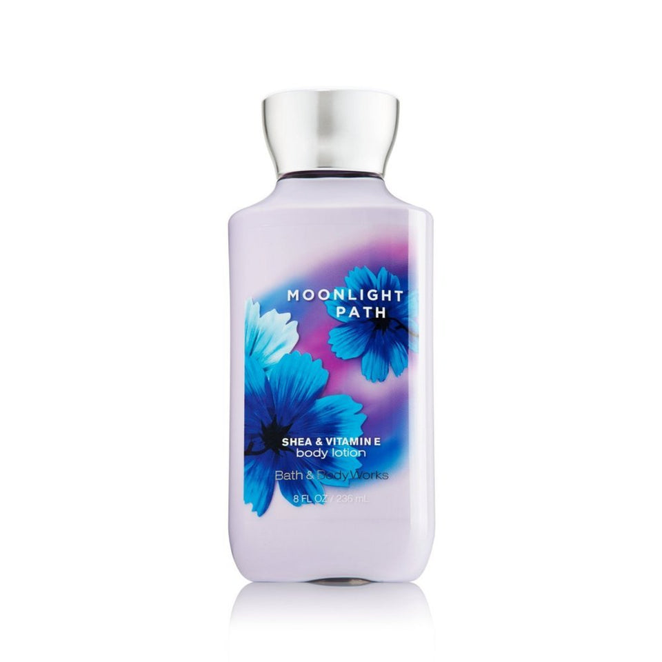Bath & Body Works Moonlight Path 8 oz bottle for softly scented, hydrated skin.