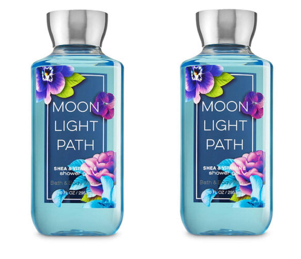 Bath and Body Works Moonlight Path shower gel bottle for daily moisturizing cleanse