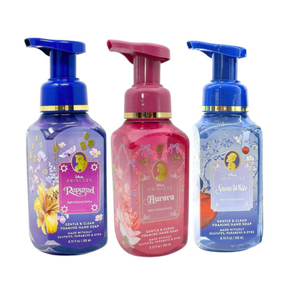 Bath and Body Works Rapunzel foaming soap bottle with gentle cleansing for daily hands.