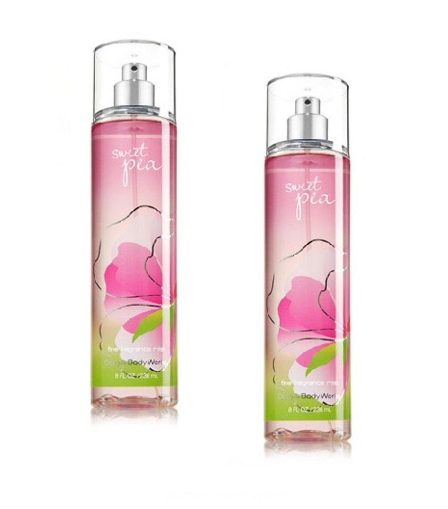 Bath & Body Works Sweet Pea Fragrance Mist bottle for daily scent refresh