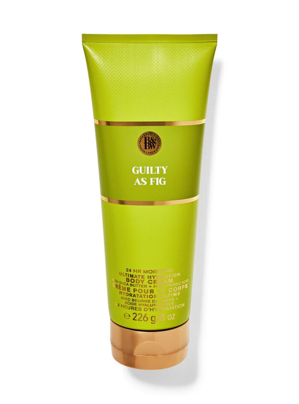 Bath & Body Works Ultimate Hydration Body Cream bottle—Guilty As Fig for daily moisture and scent