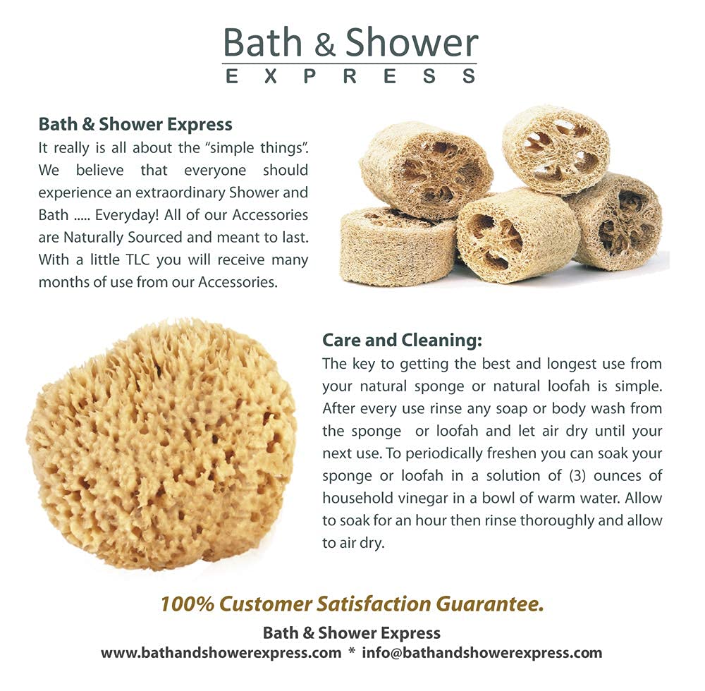 Bath & Shower Express sea wool sponge eco-friendly packaging and sustainability