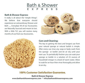 Bath & Shower Express sea wool sponge eco-friendly packaging and sustainability