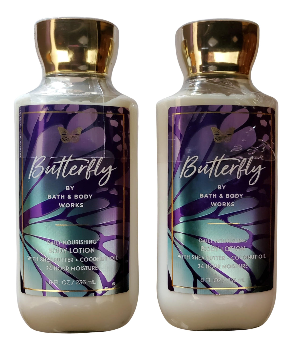 Bath & Body Works Butterfly Body Lotion two-pack for daily hydration and soft fragrance