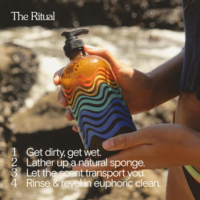 Bathing Culture Break Water recyclable packaging reduces waste with refillable design.