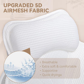 Bathland 5d-mesh-fabric – breathable, quick-drying material keeps pillow fresh