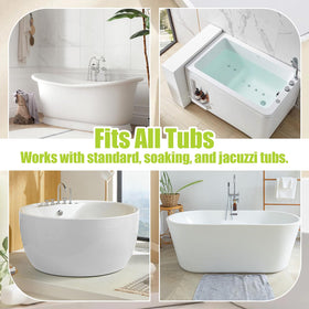 Bathland bath pillow easy-clean design with machine wash