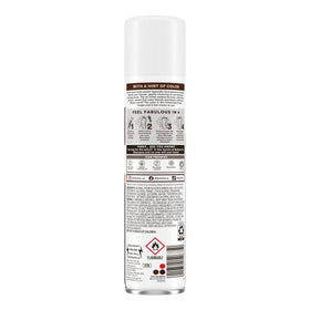 Batiste Dark Hair dry shampoo blends into roots without visible residue